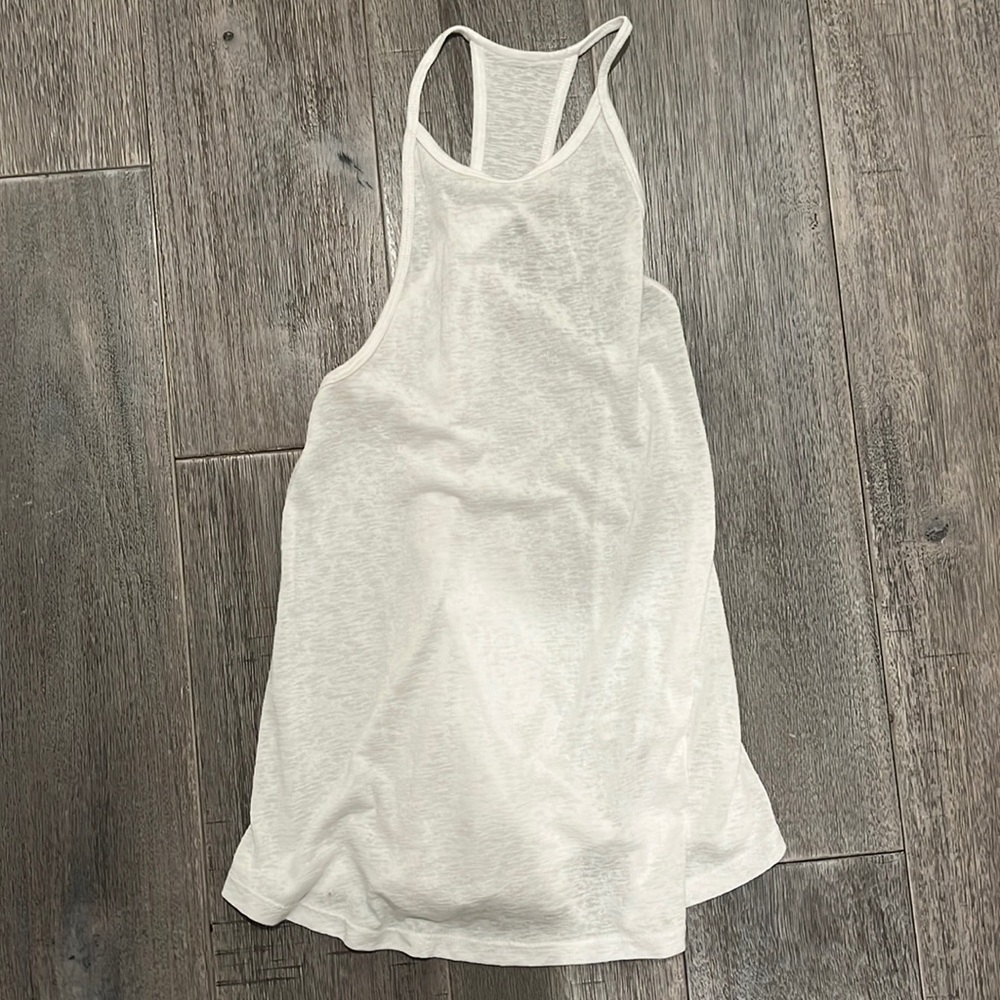 Athleta White Tank Top